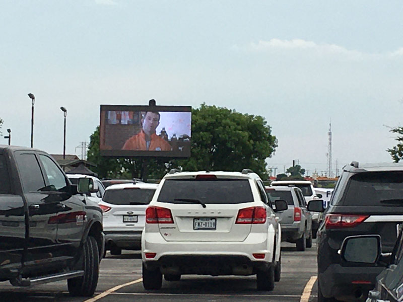 Drive in screen Waco