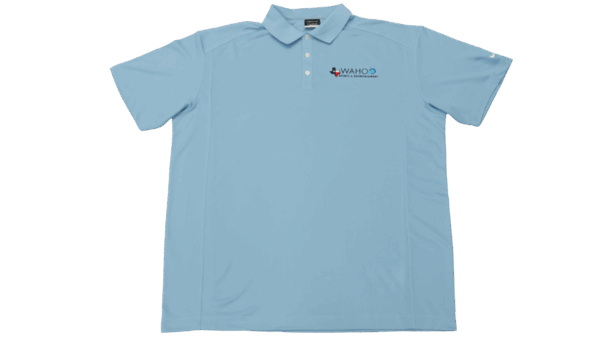 Baby Blue Nike Golf Shirt
