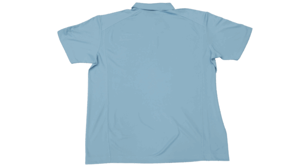 Baby Blue Nike Golf Shirt - Image 2