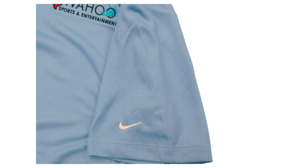 Baby Blue Nike Golf Shirt - Image 5